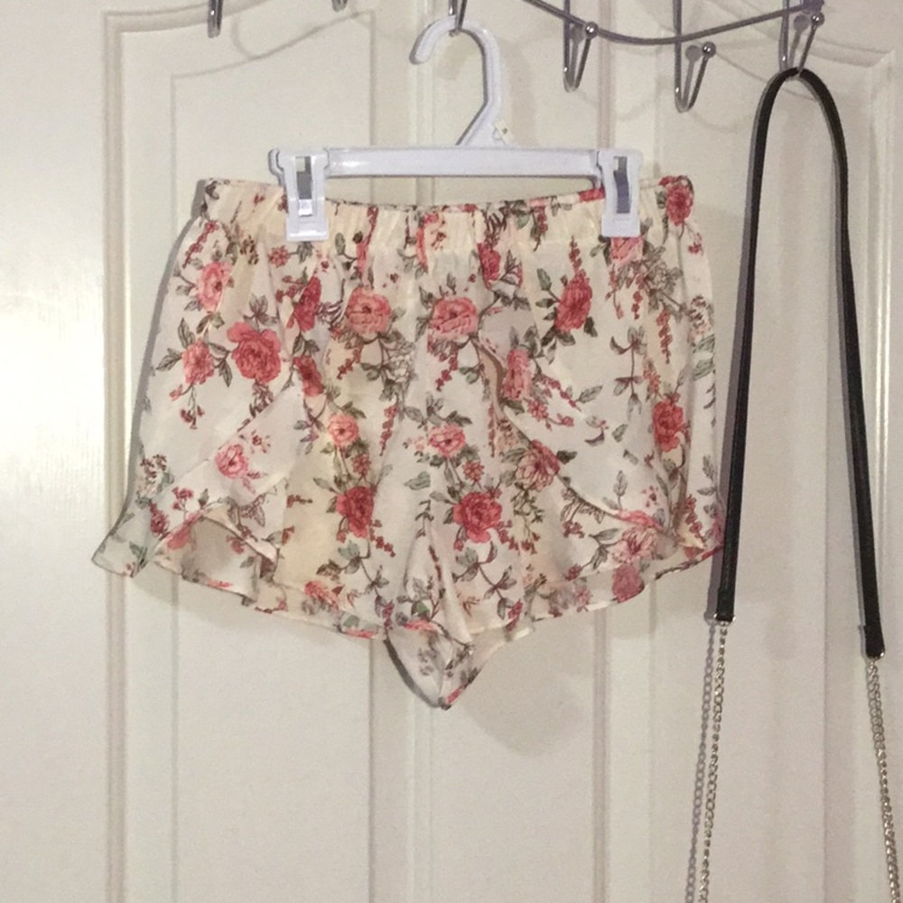 Floral print shorts from Forever Twenty One